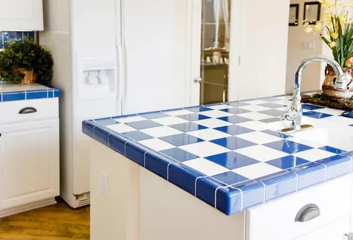 Porcelain Tile Countertops